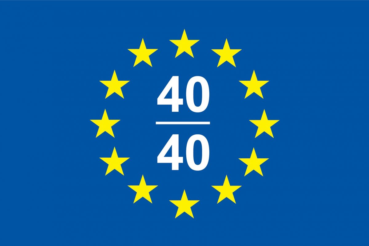 2016/17 Laureate of “Europe 40 Under 40.”